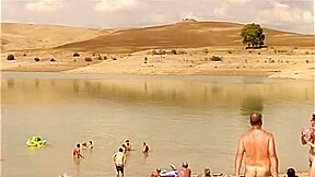 Fabulous amateur Beach, Outdoor adult movie