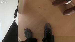 Fake Cop Slut gets fucked by cop in her flat