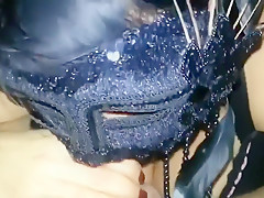 Fat Wifeblowing With Lots Of Saliva Spiting
