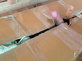 Femdom Facesitting While In Mummification Bondage Tease Handjob And Post Orgasm Torture