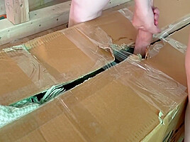 Femdom Facesitting While In Mummification Bondage Tease Handjob And Post Orgasm Torture