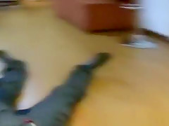 Femdom bitch feet teases
