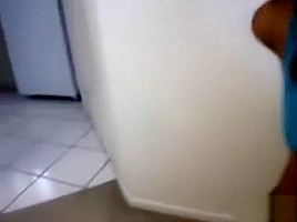 Fiery black gf Krystal sloppy cock sucking