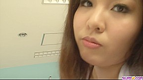 Filthy and busty nurse giving head and sticking it up - More at Slurpjp com