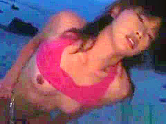 Filthy japanese Jun Nada cums while riding