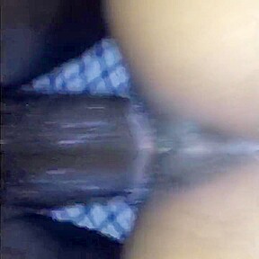 Finally got my Step moms younger Step sister-- EBONY SLUT CANT TAKE BBC