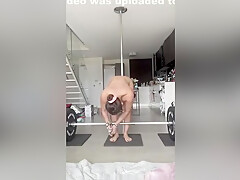 Fit Asian Nude Deadlifts