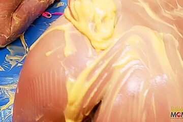 Five Naughty Girls Playing With Each Other’s Pussies And With Hard Dick In Group Sex