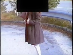 Flash by the road