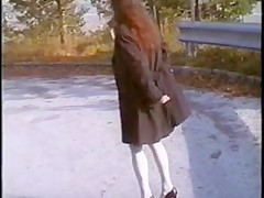 Flash by the road