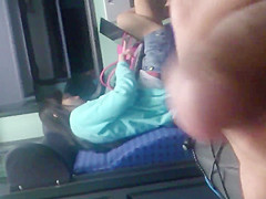Flashing asian in pantyhose (read description 4 hot story)
