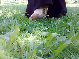Flowers Crushed by Bare Feet
