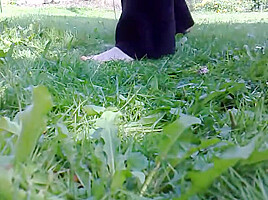 Flowers Crushed by Bare Feet