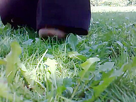 Flowers Crushed by Bare Feet