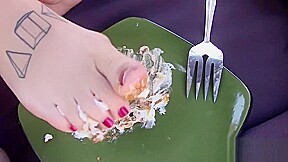 Foot Cake Recipe