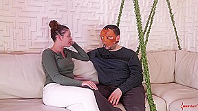 Foot worshipping sub teen 18+ gets ass banged