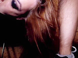 Foxy Sanie - Bondage Throat Fuck