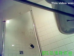 Foxy hottie gets her puffy nipples and meaty twat caught on tape
