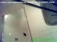 Foxy hottie gets her puffy nipples and meaty twat caught on tape