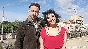 French couple, Azylis and Aaron, do it hard