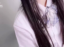 Fsog085 Old Asian teen 18+ Seduces And Creampie Very Hard By Her Tutor