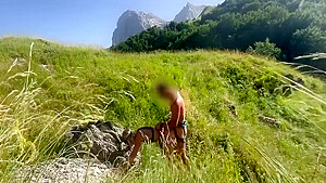 Fucked After Free Climbing In The Middle Of The Mountains