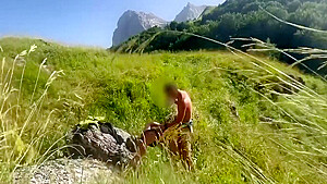 Fucked After Free Climbing In The Middle Of The Mountains