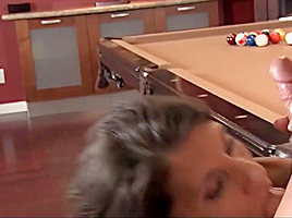 Fucked On The Biliard Table