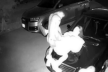 Fucked On Top Of The Benz
