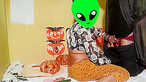Fucked Stepsister Making Mare On Halloween! Hindi Audio