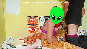 Fucked Stepsister Making Mare On Halloween! Hindi Audio