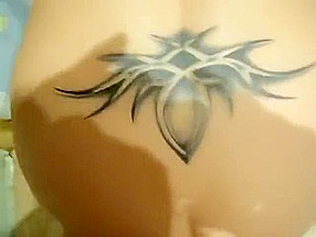Fucked ass and cumshot