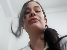 Fucks Her Stepdad When They Are Home Alone