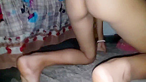 Fully Satisfied, 5 Orgasms For Hot Desi Wife