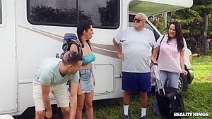 Gabriela Lopez - Family Rv Trip Spiced Up By Nasty Stepsister!
