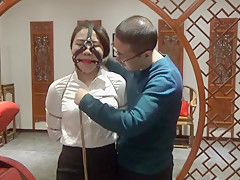 Gagged And Bound Asian Woman