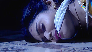 Gagged In Saree