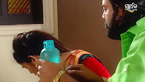 Gagged In Saree