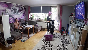 Gamer Vs Girl - Dispute Ends In Hardcore Sex - Shaving Lingerie Anal Cum - Gamer Girl