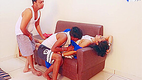 Gangbang Sex Between The Horny Boys And Girls - Hindi Sex