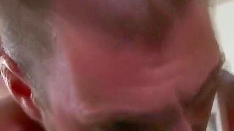 Gay Anal Fucking And Cumshot On Balls On Portable Massage Table