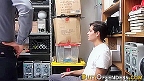 Gay delinquent hottie rides bbc