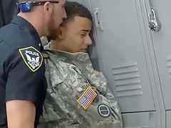 Gay sexy hunk police man Valor