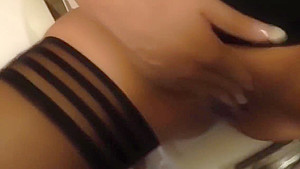 German MILF Gets Creampied On A Washing Machine