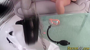 German Milf Gets Tied Up