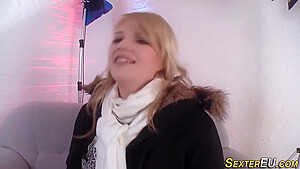 German Milf Gets Tied Up