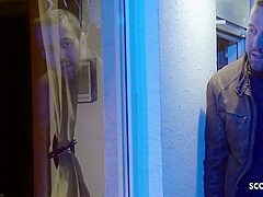 German Neighbour Milf Masturbates, Window With Titus Steel