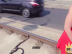 German Point-of-view Squirting Lady Public Humped Ou