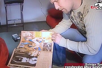 German Real Amateur Couple Casting With