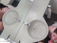 German Step Sister Seduce To Fuck In Bathroom Bei Step brother